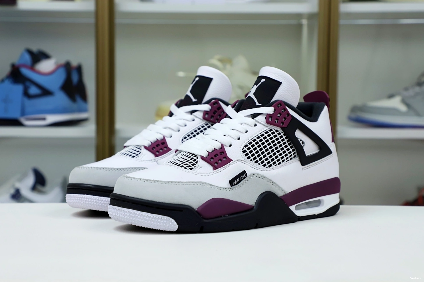X AIR JORDAN AIR 'BORDEAUX' JORDAN PARIS 4 RETRO SAINT-GERMAIN 0124